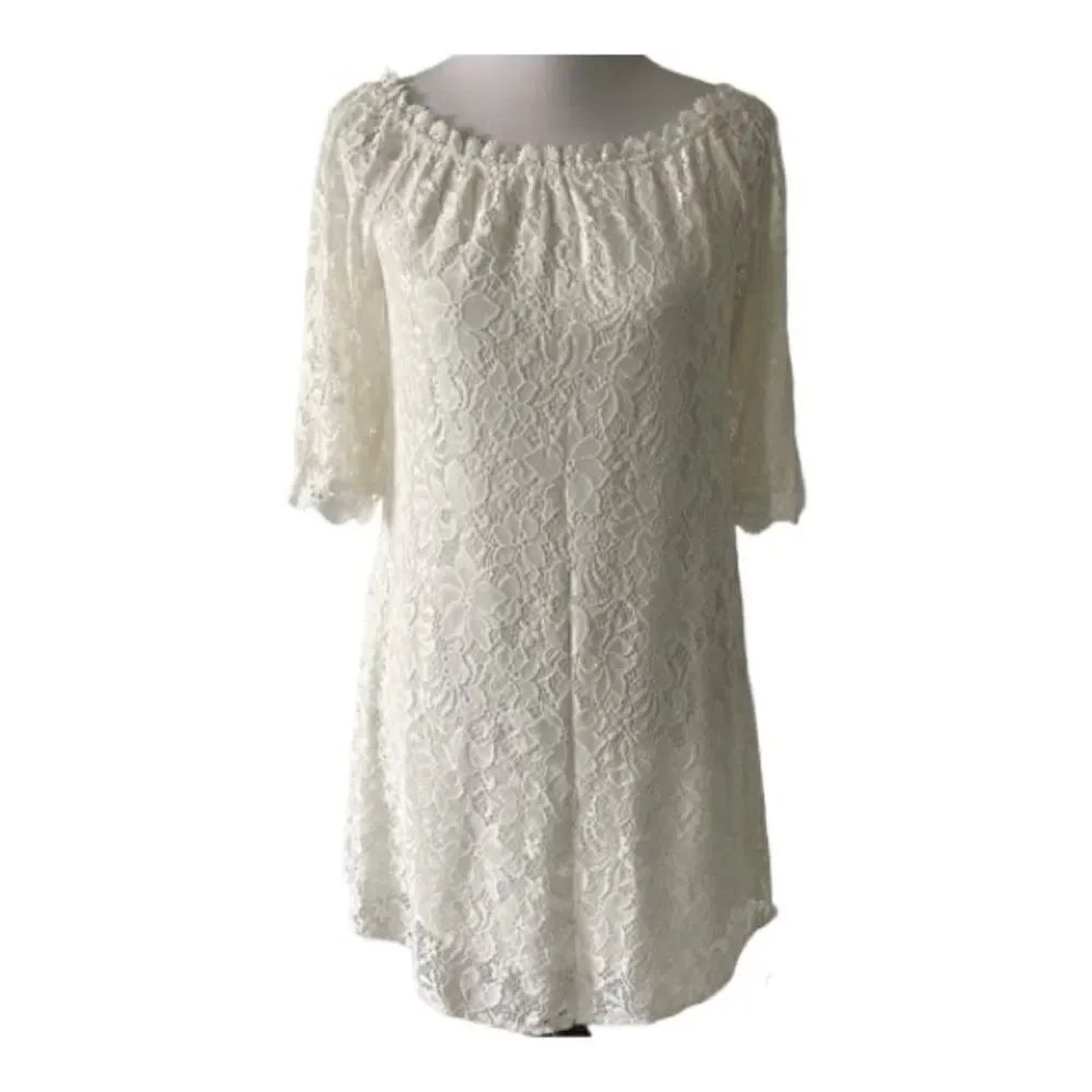 White Lace Dress